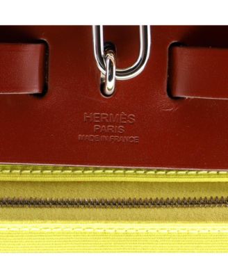 31 Herbag Zip Leather and Toile