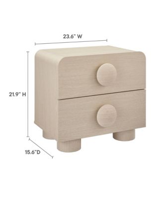 Sonnet 2-Drawer Nightstand