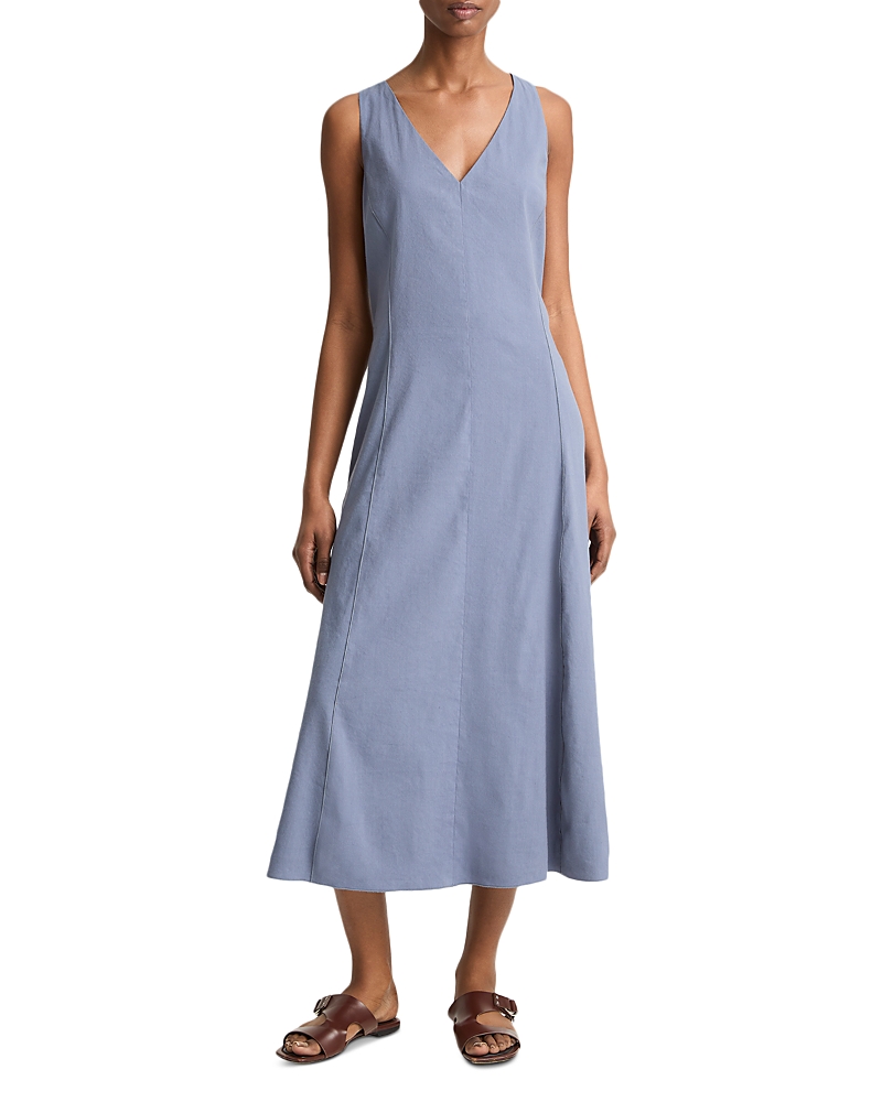 Vince V Neck Dress