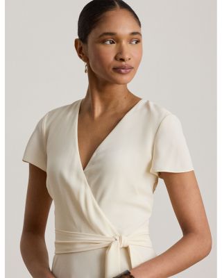 Belted Georgette Dress