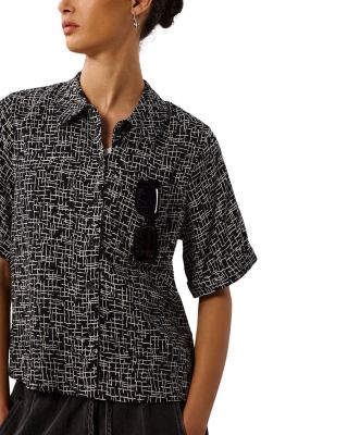 Woven Grid Shirt