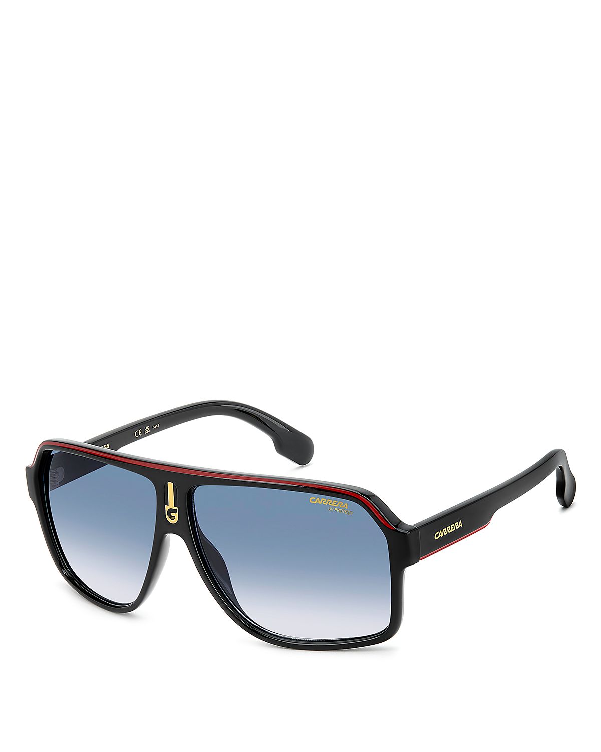 Carrera Rectangular Sunglasses, 62mm
