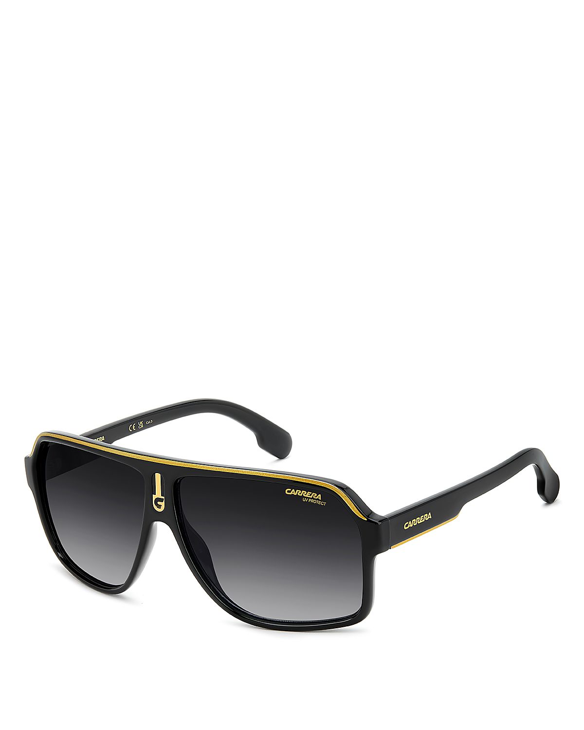 Carrera Rectangular Sunglasses, 62mm