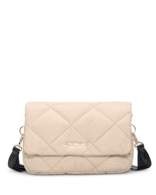 Madison Small Quilted Nylon Crossbody Bag