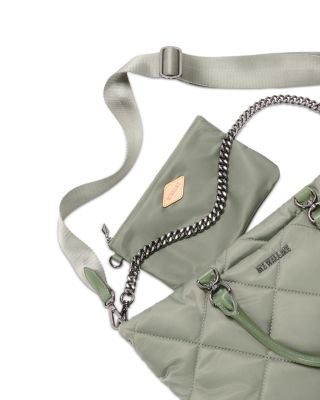 Madison Small Quilted Nylon Crossbody Bag