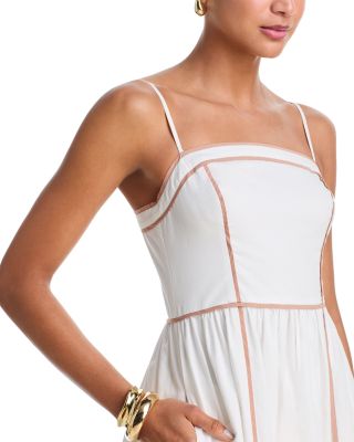 Cambria Piped Trim Dress