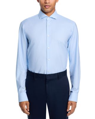 Joe Tonal Textured Dot Regular Fit Dress Shirt