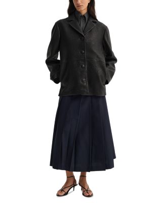 Grain Leather Jacket