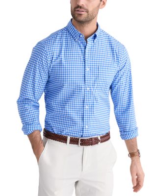 Vineyard Vines Gingham On-The-Go brrr Classic Fit Shirt