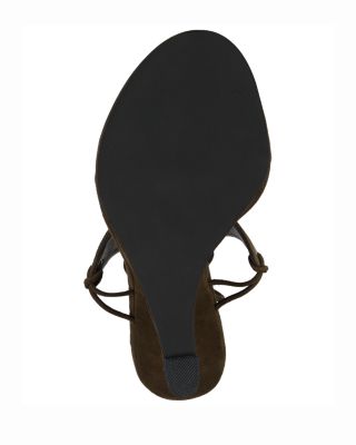 Women's Wrapping Ankle Tie Wedge Sandals