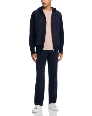 Double Layered Short Sleeve Knit Tee