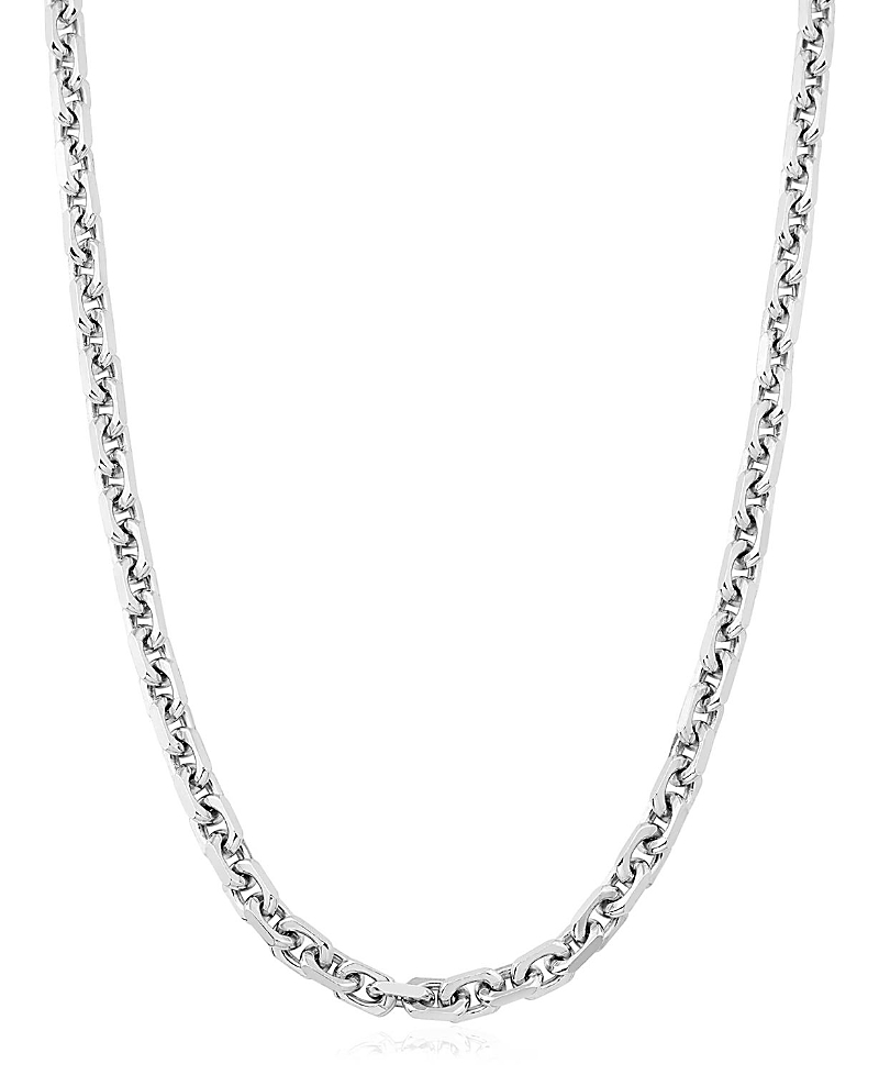 Oradina Sterling Silver Captain Link Chain