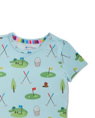 Unisex Gopher It Magnetic Pajama Set - Little Kid, Big Kid