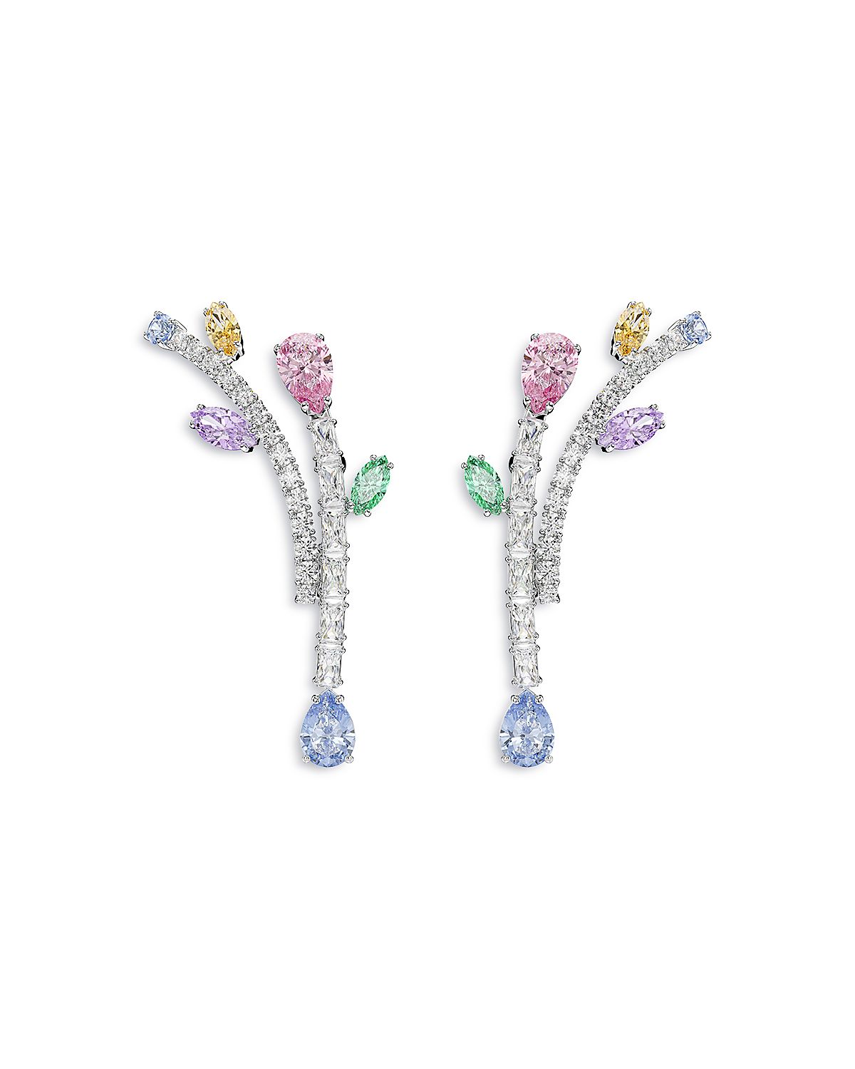 Swarovski Ariana Grande x Swarovski Cubic Zirconia Bouquet Drop Earrings