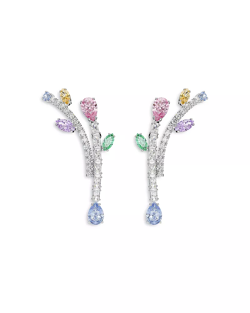 Swarovski Ariana Grande x Swarovski Cubic Zirconia Bouquet Drop Earrings