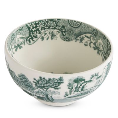 Heritage Green Italian Small Bowl, Set of 4