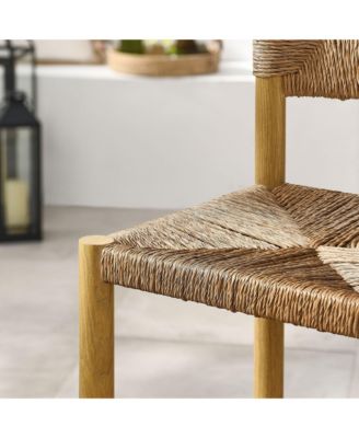 Parkland Outdoor Patio Rattan and Aluminum Counter Stools, Set of 2