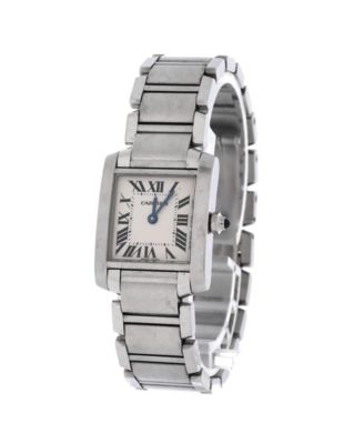  Tank Francaise Quartz Watch in Stainless Steel 20mm