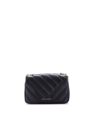  Small Serpenti Cabochon Shoulder Bag Diagonal Quilted Leather