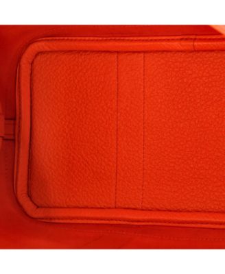 30 Garden Party Tote Toile and Leather