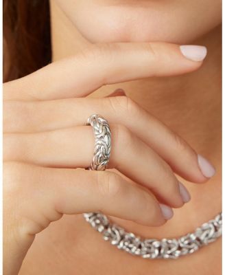  Sterling Silver Byzantine Artisan Ring