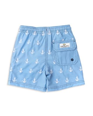 Boys' H2O Appear Embroidered Anchor Icon Swim Trunks - Little Kid