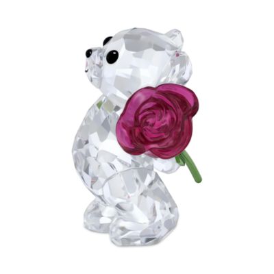 Kris Bear Collection A Rose With Love Crystal Figurine