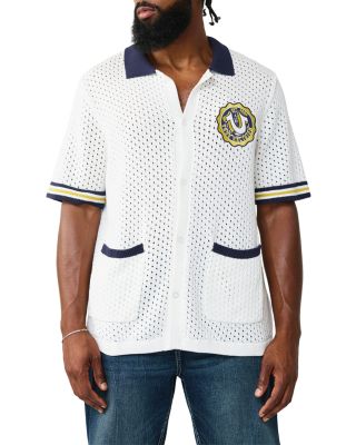 Crest Knit Pocket Shirt