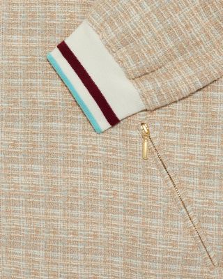 Tweed Track Jacket