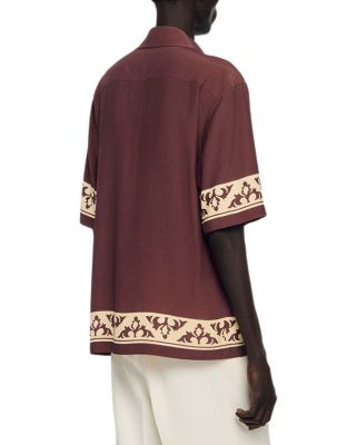 SS26 Loose Fit Amalfi Contrast Print Shirt