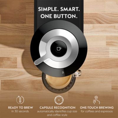 Vertuo Next Premium by Breville with Aeroccino Milk Frother, Classic Black