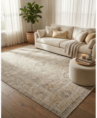 Exquisite Rugs Antique Weave Oushak 3420 Area Rug 10'X14'