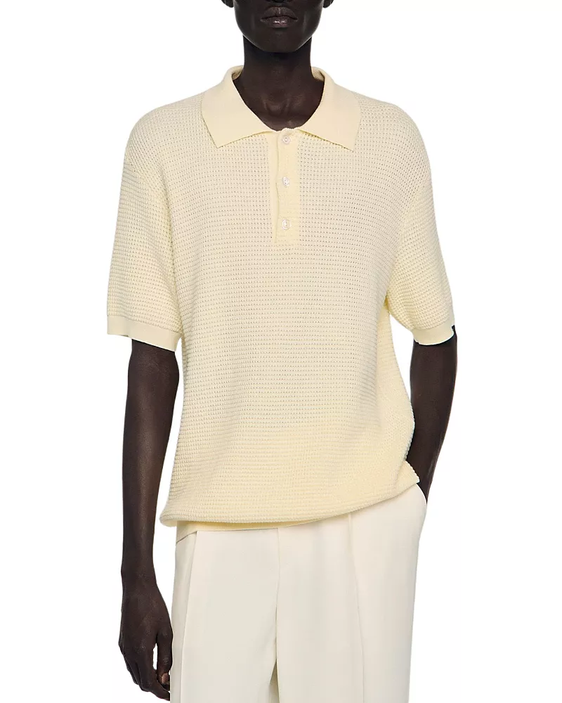 Sandro Manuel Classic Fit Polo Shirt