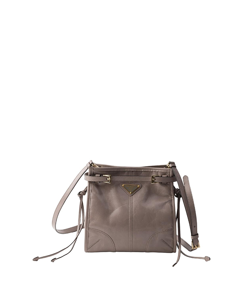 Prada Bonnie Leather Mini Shoulder Bag