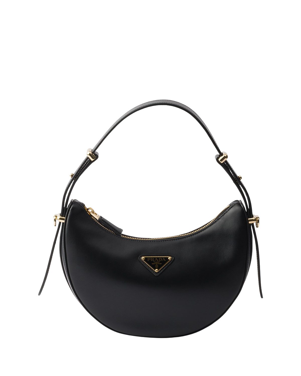 Prada Arque Mini Leather Shoulder Bag