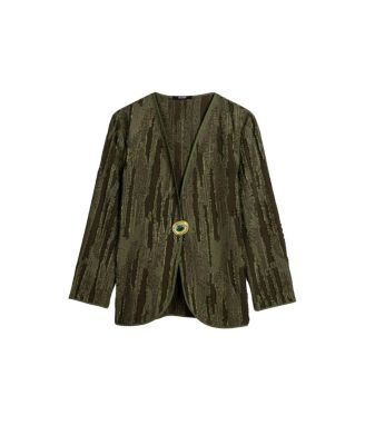  Textured Tailored Jacket