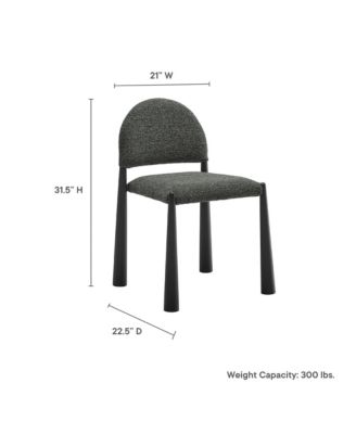  Hayley Upholstered Fabric Dining Side Chair