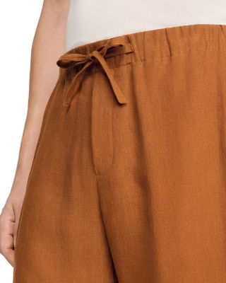 Classic Fit 8.9" Linen Shorts