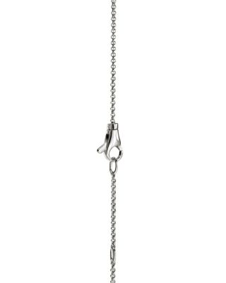 Sterling Silver JH Lovestruck™ Lab Grown Diamond Solitaire Bezel Pendant Necklace, 16-18"