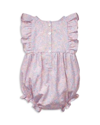 Girls' Floral Ruffled Romper - Baby