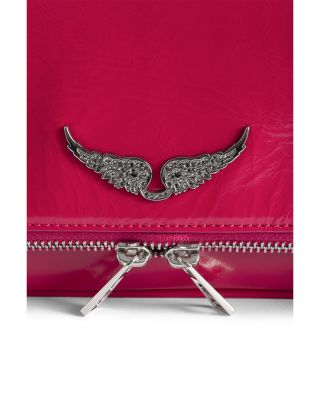 Rock Vintage Patent Leather Clutch