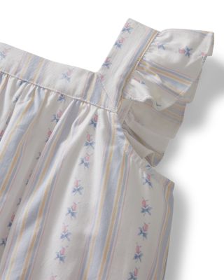 Girls' Clara Nightgown in Cottage Stripe - Baby, Little Kid, Big Kid