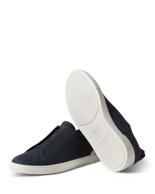 Men's Cotton Linen & Leather Triple Stitch™