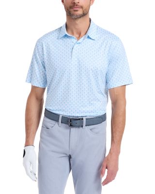 Links & Drinks Short Sleeve Knit Polo Shirt