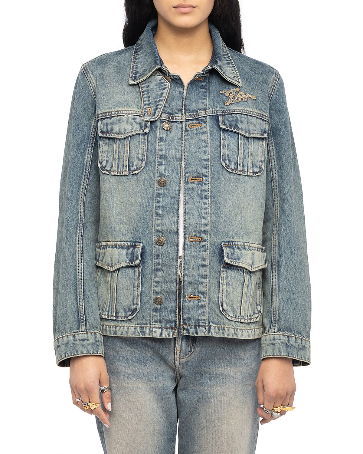 Zadig & Voltaire Lienna Denim Jacket