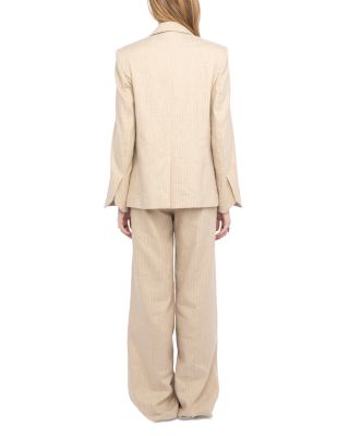 Vavy Tailleur Pinstripe Blazer