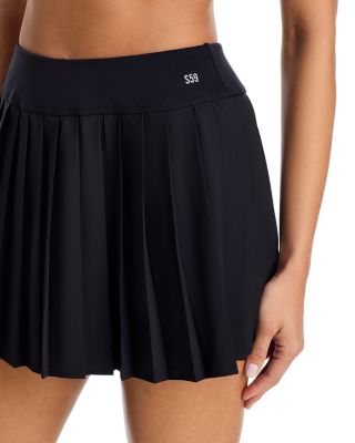 Shira Woven Pleated Skirt - thumbnail 5
