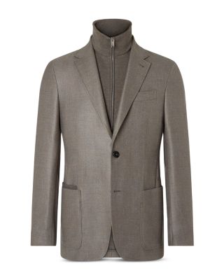 Cashmere, Silk, and Linen Jacket