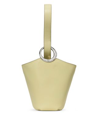 Halo Mini Leather Bucket Bag