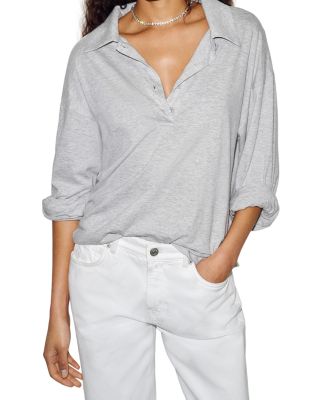 Mellen Polo Knit Top